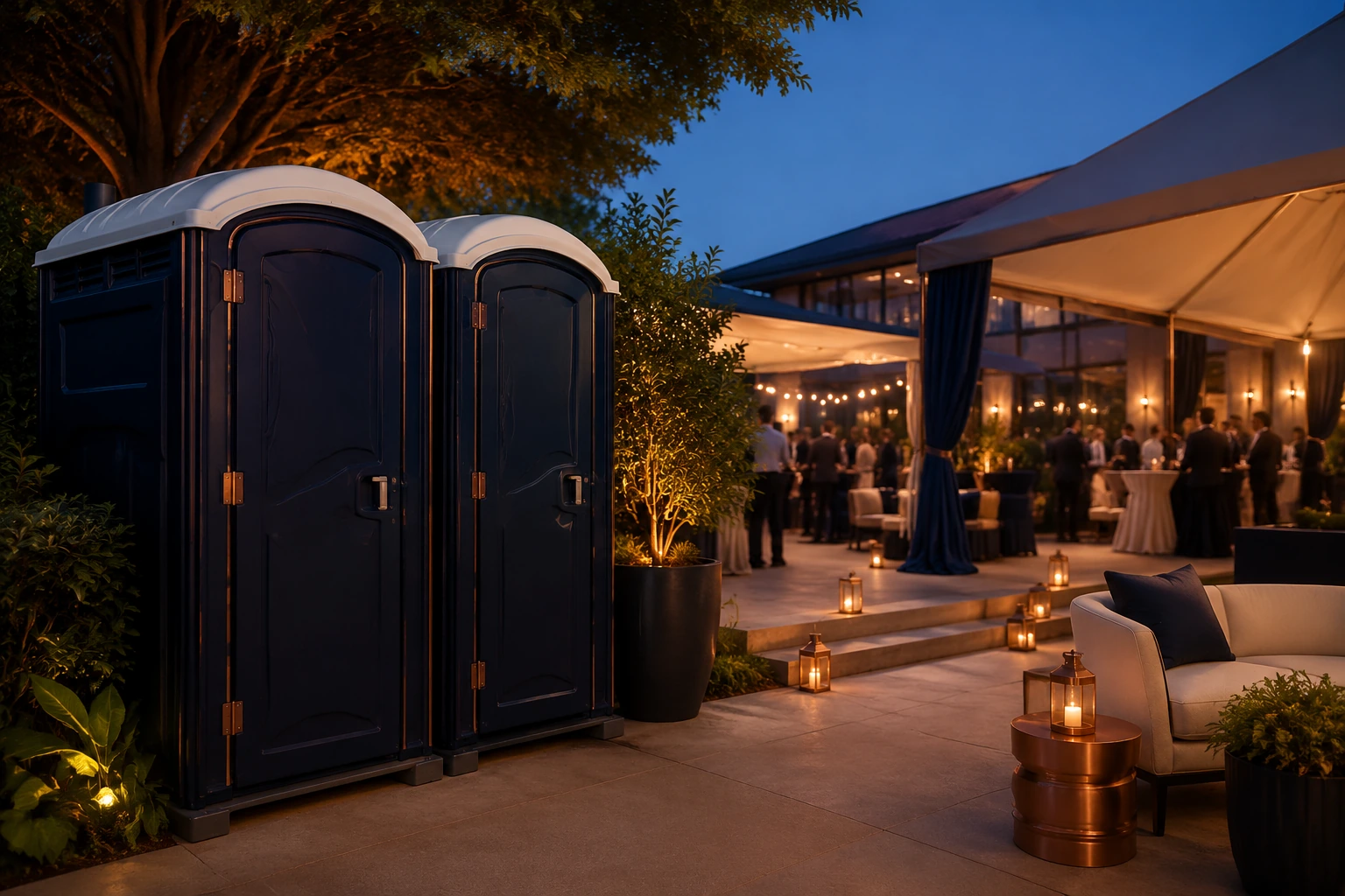 Portable restroom rental planning for Irving, TX