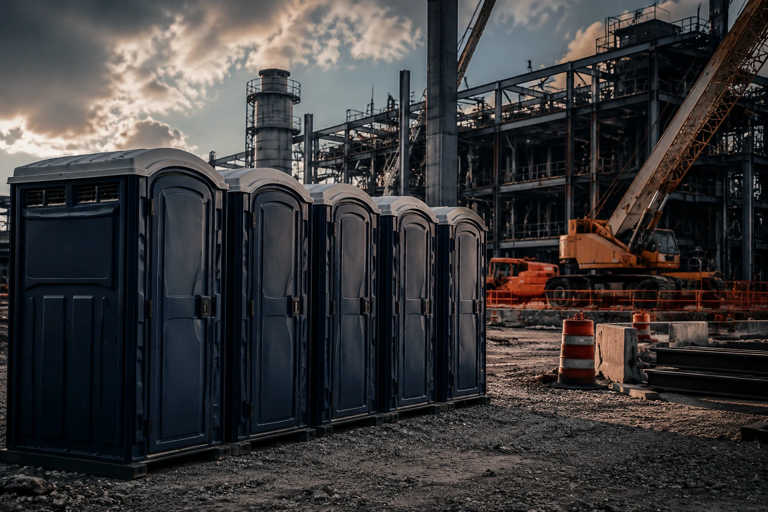 Portable restroom rental planning for Bedford, TX